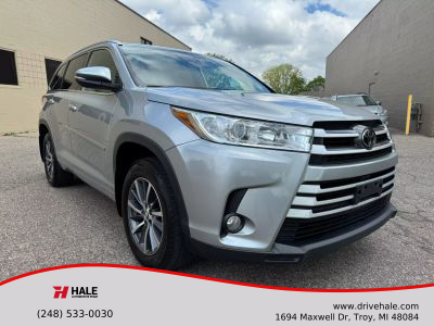 2018 TOYOTA HIGHLANDER SUV V6, 3.5 LITER XLE SPORT UTILITY 4D