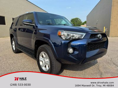 2018 TOYOTA 4RUNNER SUV V6, 4.0 LITER SR5 SPORT UTILITY 4D