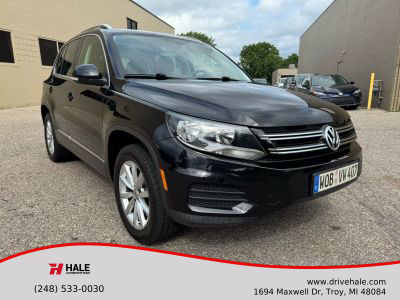2017 VOLKSWAGEN TIGUAN SUV 4-CYL, TURBO, 2.0 LITER 2.0T WOLFSBURG EDITION 4MOTION SPORT UTILITY 4D