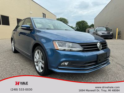 2017 VOLKSWAGEN JETTA SEDAN 4-CYL, TURBO, 1.8 LITER 1.8T SEL SEDAN 4D