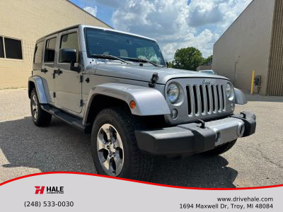 2016 JEEP WRANGLER SUV V6, 3.6 LITER UNLIMITED SAHARA SPORT UTILITY 4D