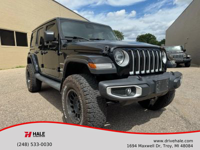 2019 JEEP WRANGLER UNLIMITED SUV 4-CYL, TURBO, 2.0 LITER SAHARA SPORT UTILITY 4D