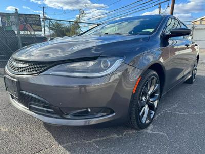 2015 CHRYSLER 200 SEDAN GRAY AUTOMATIC - Auto Spot