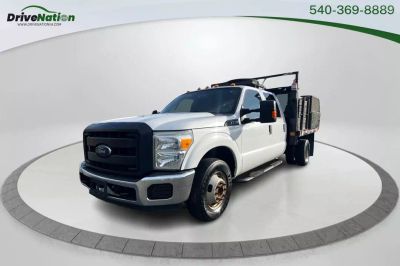 2015 FORD F350 SUPER DUTY CREW CAB & CHASSIS CAB CHASSIS V8, FLEX FUEL, 6.2 LITER XL CAB & CHASSIS 4D