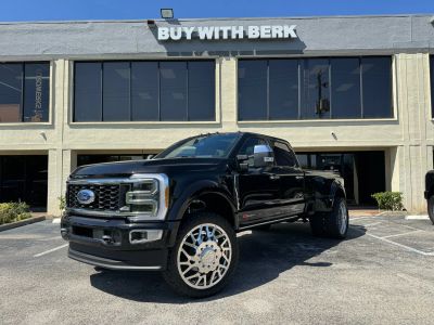 2023 FORD F450 PLATINUM 4X4 PICKUP V8, HO, TURBO DIESEL, 6.7 LITER PLATINUM PICKUP 4D 8 FT