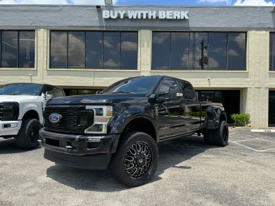 2022 FORD F-450 KING RANCH 4X4 PICKUP V8, TURBO DIESEL, 6.7 LITER KING RANCH PICKUP 4D 8 FT
