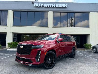 2024 CADILLAC ESCALADE SUV V8, SUPERCHARGED, 6.2 LITER V-SERIES SPORT UTILITY 4D