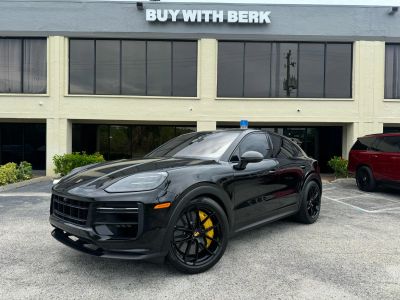 2024 PORSCHE CAYENNE COUPE SUV V8, TWIN TURBO, 4.0 LITER TURBO GT SPORT UTILITY 4D