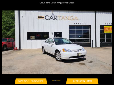 2001 HONDA CIVIC COUPE 4-CYL, VTEC, 1.7 LITER EX COUPE 2D