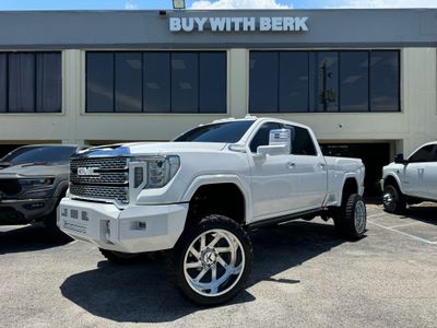 2021 GMC SIERRA 2500 HD PICKUP 6.6L V8 TURBO DIESEL ENGINE CREW CAB DENALI 4WD 6.6L V8 T-DIESEL