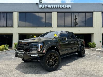2024 FORD F150 SUPERCREW CAB PICKUP V8, SUPERCHARGED, 5.2 LITER RAPTOR R PICKUP 4D 5 1/2 FT
