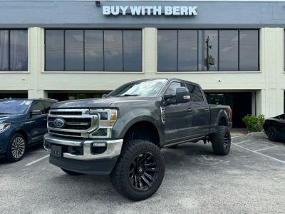 2020 FORD F250 SUPER DUTY CREW CAB PICKUP V8, TURBO DIESEL, 6.7 LITER LARIAT PICKUP 4D 6 3/4 FT