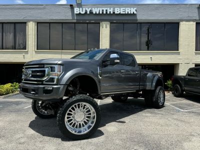 2022 FORD F450 SUPER DUTY CREW CAB PICKUP V8, TURBO DIESEL, 6.7 LITER PLATINUM PICKUP 4D 8 FT