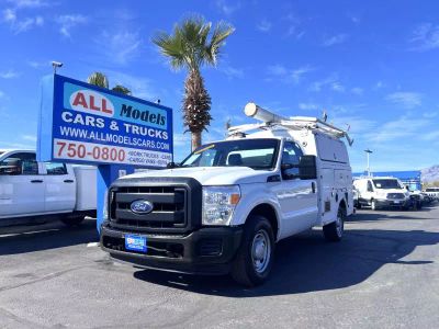 2013 FORD F350 SUPER DUTY REGULAR CAB PICKUP V8, FLEX FUEL, 6.2 LITER XL PICKUP 2D 8 FT
