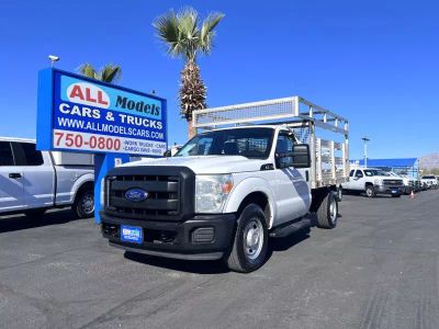 2013 FORD F250 SUPER DUTY REGULAR CAB PICKUP V8, FLEX FUEL, 6.2 LITER XL PICKUP 2D 8 FT
