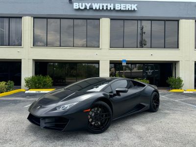 2018 LAMBORGHINI HURACAN COUPE V10, 5.2 LITER LP580-2 COUPE 2D
