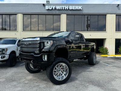 2020 GMC SIERRA 2500 HD CREW CAB PICKUP V8, TURBO DIESEL, 6.6 LITER DENALI PICKUP 4D 6 1/2 FT