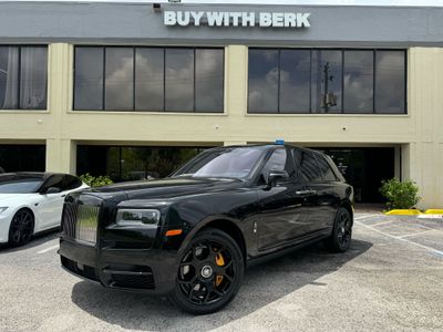 2022 ROLLS-ROYCE CULLINAN SUV V12, TWIN TURBO, 6.8 LITER BLACK BADGE SPORT UTILITY 4D