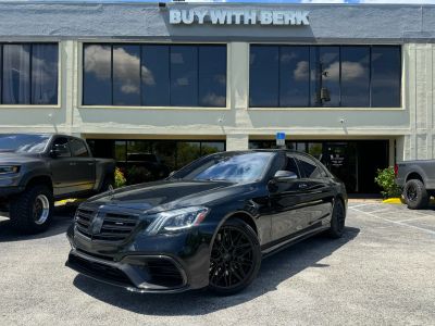 2019 MERCEDES-BENZ MERCEDES-AMG S-CLASS SEDAN V8, TWIN TURBO, 4.0 LITER S 63 AMG SEDAN 4D