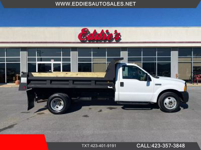 2005 FORD F350 SUPER DUTY REGULAR CAB 11FT DUMP BED TRUCK DUMP TRUCKS V8, 5.4 LITER 165