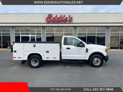 2019 FORD F350 SUPER DUTY REGULAR CAB 9FT KNAPHEIDE SERVICE BED TRUCK W/1600LB LIFTGATE SERVICE/UTILITY TRUCKS V8, 6.2 LITER XL 2D - Eddies Auto Sales