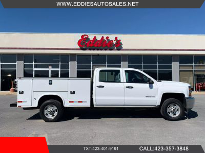 2018 CHEVROLET SILVERADO 2500 HD CREW CAB 8FT KNAPHEIDE SERVICE BED TRUCK SERVICE/UTILITY TRUCKS V8, FLEX FUEL, 6.0 LITER WORK TRUCK PICKUP 4D 8 FT - Eddies Auto Sales