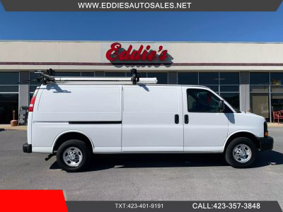 2016 CHEVROLET EXPRESS 3500 EXTENDED UPFITTED CARGO VAN CARGO VANS V8, FLEX FUEL, 6.0 LITER EXTENDED VAN 3D - Eddies Auto Sales