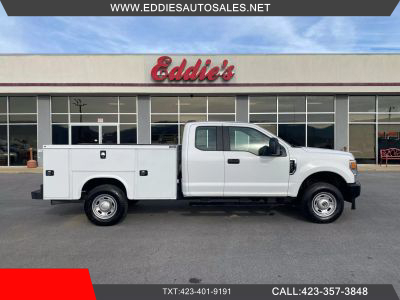 2020 FORD F250 SUPER DUTY SUPER CAB 8FT KNAPHEIDE SERVICE BED TRUCK SERVICE/UTILITY TRUCKS V8, 6.2 LITER XL PICKUP 4D - Eddies Auto Sales