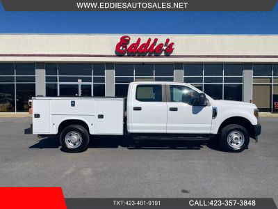 2019 FORD F350 SUPER DUTY CREW CAB 8FT KNAPHEIDE SERVICE BED TRUCK SERVICE/UTILITY TRUCKS V8, 6.2 LITER XL PICKUP 4D - Eddies Auto Sales