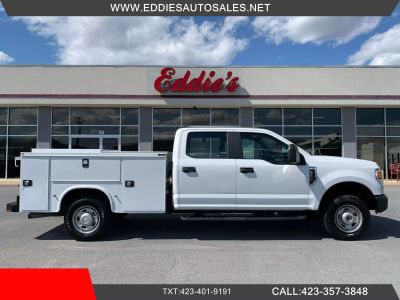 2020 FORD F250 SUPER DUTY CREW CAB 8FT KNAPHEIDE SERVICE BED TRUCK SERVICE/UTILITY TRUCKS V8, FLEX FUEL, 6.2 LITER XL PICKUP 4D 8 FT - Eddies Auto Sales