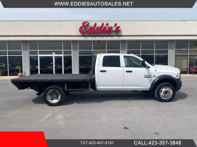 2016 RAM 5500 CREW CAB 10FT FLATBED TRUCK FLATBED TRUCKS 6-CYL, TURBO DSL, 6.7L TRADESMAN 4D - Eddies Auto Sales