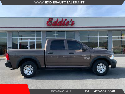 2018 RAM 1500 CREW CAB PICKUP TRUCKS V8, HEMI, 5.7 LITER TRADESMAN PICKUP 4D 5 1/2 FT - Eddies Auto Sales