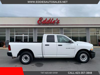 2012 RAM 1500 TRADESMAN QUAD CAB PICKUP TRUCKS V8, FLEX FUEL, 4.7 LITER TRADESMAN PICKUP 4D 6 1/3 FT - Eddies Auto Sales