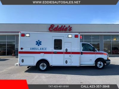 2014 CHEVROLET EXPRESS 4500 AMBULANCE VAN AMBULANCE V8, TURBO DIESEL, 6.6L 4500 CUTAWAY VAN 2D - Eddies Auto Sales