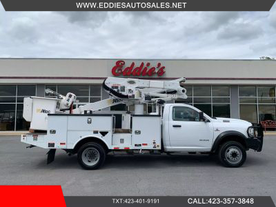 2019 RAM 5500 46FT BUCKET TRUCK ALTEC AT41M BUCKET TRUCKS 6-CYL, TURBO DIESEL, 6.7 LITER TRADESMAN REGULAR CAB 2D - Eddies Auto Sales