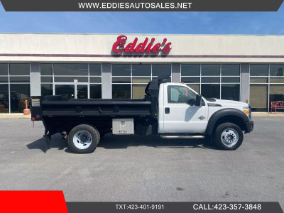 2011 FORD F450 SUPER DUTY REGULAR CAB 11FT DUMP TRUCK DUMP TRUCKS V8, TURBO DIESEL, 6.7L 141