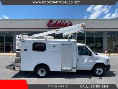 2019 FORD E350 SUPER DUTY CUTAWAY 36FT CABLE SPLICER BUCKET VAN ALTEC AT200A BUCKET TRUCKS V10, 6.8 LITER CUTAWAY VAN 2D - Eddies Auto Sales
