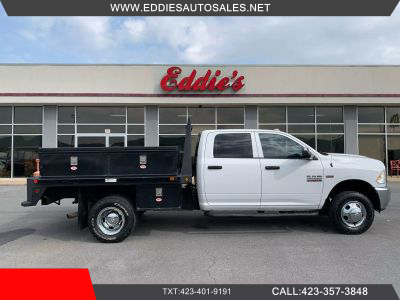 2015 RAM 3500 CREW CAB 9FT FLATBED TRUCK FLATBED TRUCKS V8, HEMI, 6.4 LITER TRADESMAN PICKUP 4D 8 FT - Eddies Auto Sales