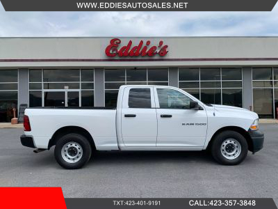 2012 RAM 1500 QUAD CAB PICKUP TRUCKS V8, FLEX FUEL, 4.7 LITER TRADESMAN PICKUP 4D 6 1/3 FT - Eddies Auto Sales