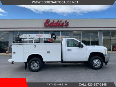 2014 CHEVROLET SILVERADO 3500 HD MECHANIC CRANE TRUCK 3,200 LBS STELLAR CRANE MECHANIC CRANE TRUCK V8, 6.0 LITER REG CAB  2D - Eddies Auto Sales