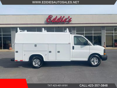 2014 CHEVROLET EXPRESS 3500 10FT KNAPHEIDE SERVICE BED VAN SERVICE/UTILITY TRUCKS V8, 6.0 LITER 2D - Eddies Auto Sales