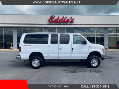 2013 FORD E350 SUPER DUTY 8 PASSENGER VAN PASSENGER VANS V8, 5.4 LITER XLT VAN 3D - Eddies Auto Sales