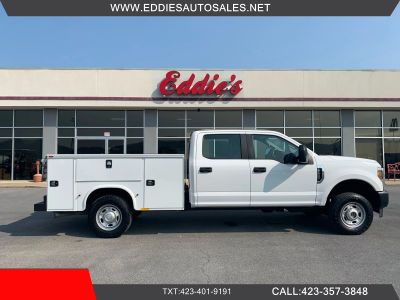 2019 FORD F250 SUPER DUTY CREW CAB 8FT KNAPHEIDE SERVICE BED TRUCK SERVICE/UTILITY TRUCKS V8, FLEX FUEL, 6.2 LITER XL PICKUP 4D 8 FT - Eddies Auto Sales