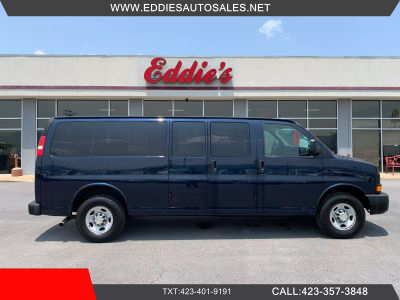 2012 CHEVROLET EXPRESS 3500 15 PASSENGER VAN PASSENGER VANS V8, FLEX FUEL, 4.8 LITER LS EXTENDED VAN 3D - Eddies Auto Sales
