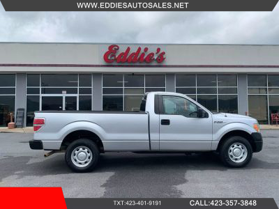 2014 FORD F150 XL REGULAR CAB 8FT BED PICKUP TRUCKS V6, FLEX FUEL, 3.7 LITER XL PICKUP 2D 8 FT - Eddies Auto Sales