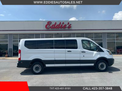 2016 FORD TRANSIT 350 15 PASSENGER VAN PASSENGER VANS V6, FLEX FUEL, 3.7 LITER XL W/LOW ROOF W/60/40 SIDE DOOR VAN 3D - Eddies Auto Sales