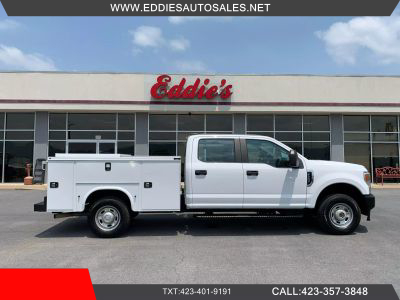 2020 FORD F250 SUPER DUTY CREW CAB 8FT KNAPHEIDE SERVICE BED TRUCK SERVICE/UTILITY TRUCKS V8, FLEX FUEL, 6.2 LITER XL PICKUP 4D 8 FT - Eddies Auto Sales
