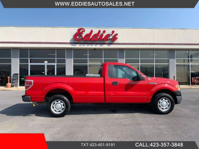2014 FORD F150 REGULAR CAB 8FT BED PICKUP TRUCKS V6, FLEX FUEL, 3.7 LITER XL PICKUP 2D 8 FT - Eddies Auto Sales