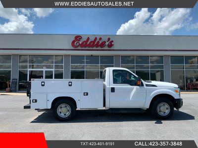 2015 FORD F250 SUPER DUTY 8FT KNAPHEIDE SERVICE BED TRUCK WITH 1,000 LBS LIFT GATE SERVICE/UTILITY TRUCKS V8, FLEX FUEL, 6.2 LITER XL PICKUP 2D 8 FT - Eddies Auto Sales