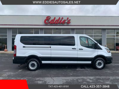 2021 FORD TRANSIT 350 13 PASSENGER VAN PASSENGER VANS V6, FLEX FUEL, 3.5 LITER XL W/LOW ROOF VAN 3D - Eddies Auto Sales
